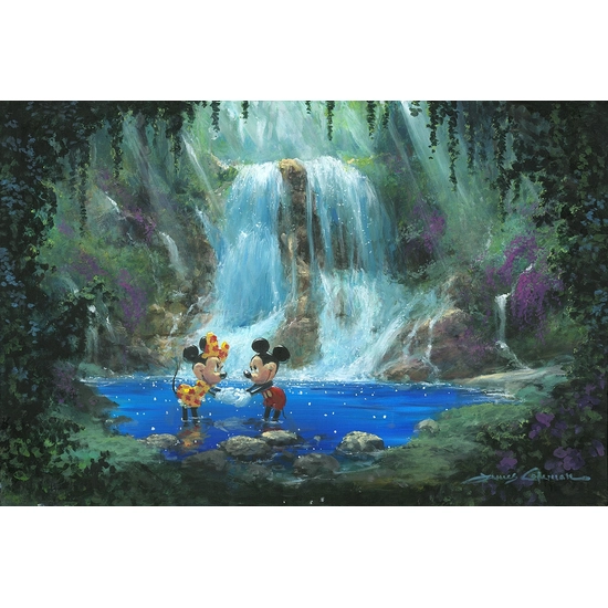 Love in the Rainforest Premiere Edition by James Coleman Disney Fine Art Release Hand-Embellished Giclee on Canvas