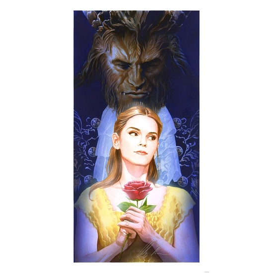 La Belle Et La Bete From Beauty and The Beast by Alex Ross Disney Disney Fine Art Release Lithograph