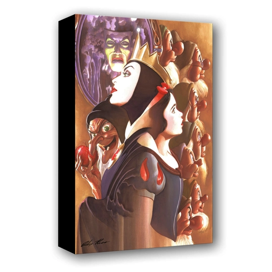 Once There Was a Princess From Beauty and The Beast by Alex Ross Disney Disney Fine Art Release Gallery Wrapped Giclee On Canvas