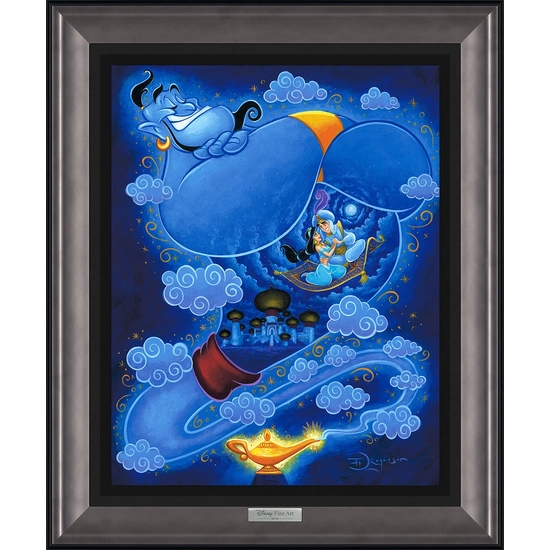 I Dream of Genie by Tim Rogerson Disney Fine Art Release Giclee On Canvas