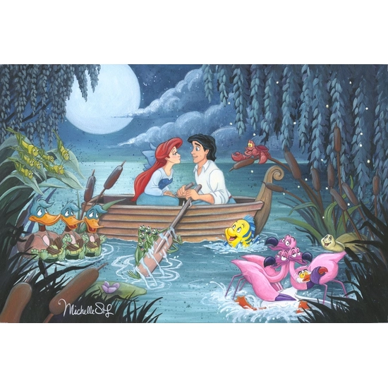 Something About Her by Michelle St Laurent Disney Fine Art Release Giclee On Canvas