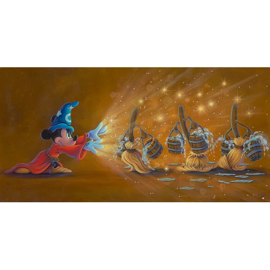 Spellbound From Fantasia by Denyse Klette Disney Fine Art Release Giclee On Canvas