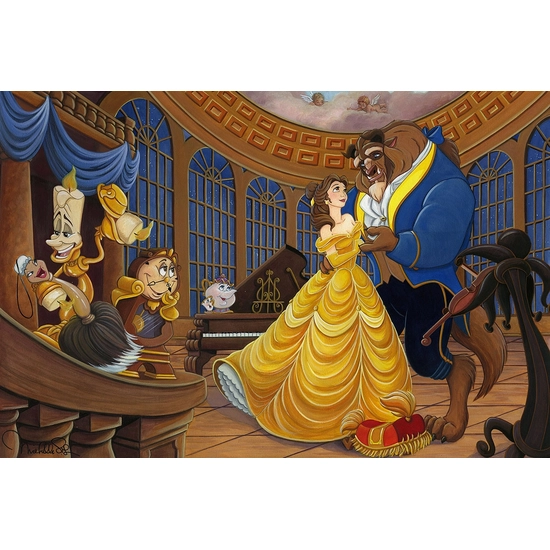 The Dance Gallery Wrapped by Michelle St Laurent Disney Fine Art Release Hand-Embellished Giclee on Canvas