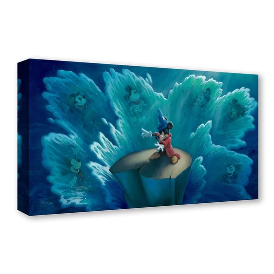 Tides of Time by Rob Kaz  Disney Fine Art Release Gallery Wrapped Giclee On Canvas