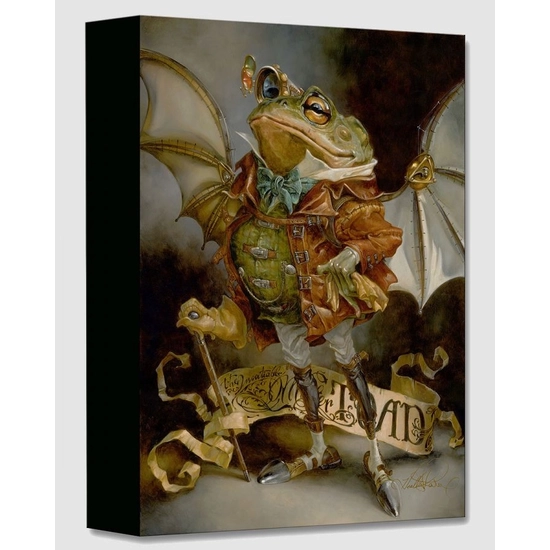 The Insatiable Mr. Toad by Heather Edwards Disney Fine Art Release Gallery Wrapped Giclee On Canvas