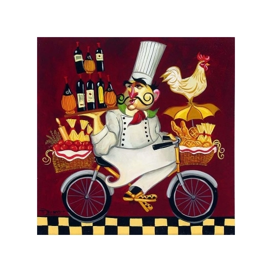 Cacciatore Chef by Tim Rogerson Disney Fine Art Release Giclee On Canvas