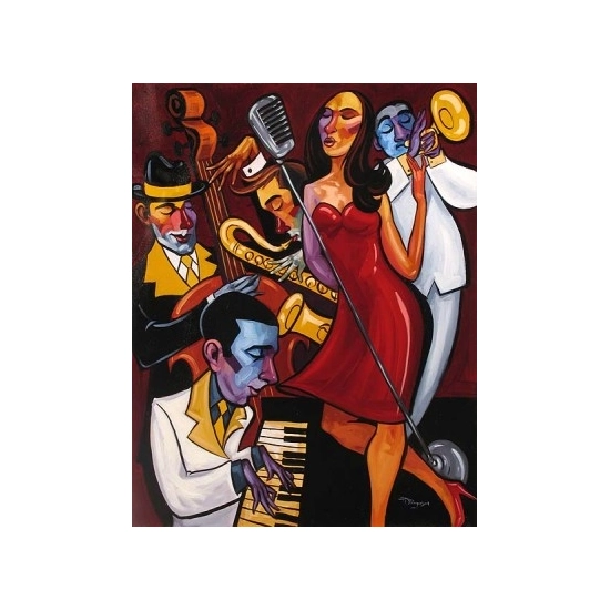 Piano Jam by Tim Rogerson Disney Fine Art Release Giclee On Canvas