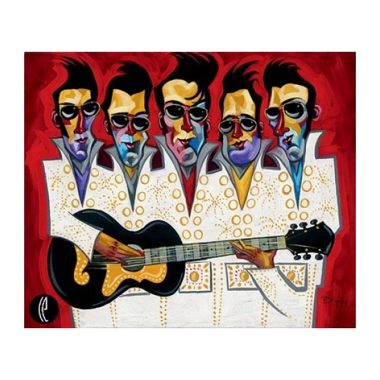 Five Faux Strum by Tim Rogerson Disney Fine Art Release Giclee On Canvas