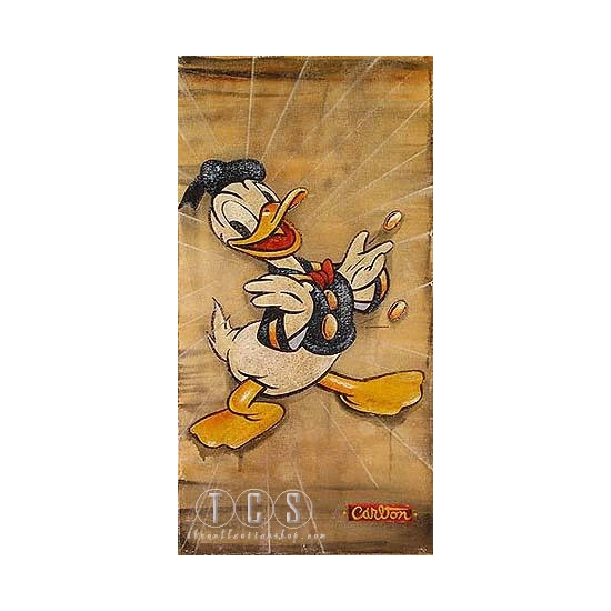 Vintage Donald Original Donald Duck by Trevor Carlton Disney Fine Art Release 