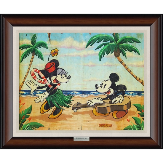 Welcome to the Islands by Trevor Carlton Disney Fine Art Release Giclee On Canvas