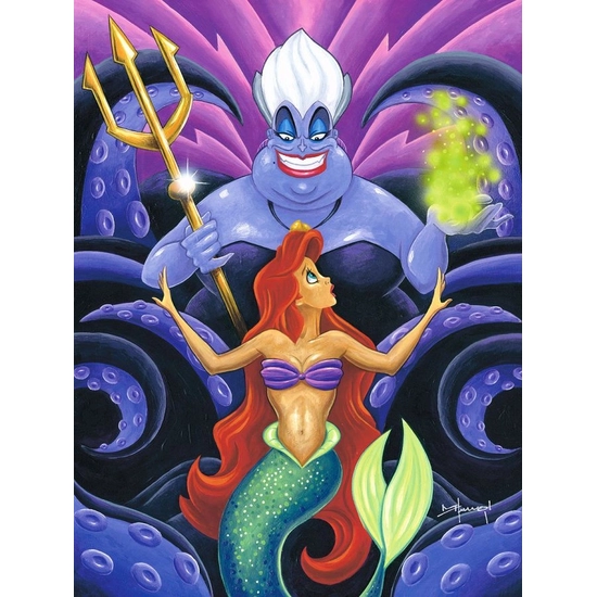 The Whisper - From Disney The Little Mermaid by Mike Kungl Disney Fine Art Release 