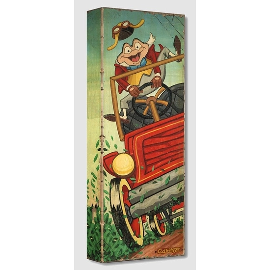 The Wild Ride From Fantasy Land by Trevor Carlton Disney Fine Art Release Gallery Wrapped Giclee On Canvas