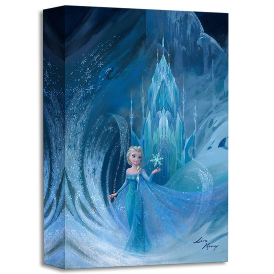 Well Now They Know From The Movie Frozen by Lisa Keene Disney Fine Art Release Gallery Wrapped Giclee On Canvas