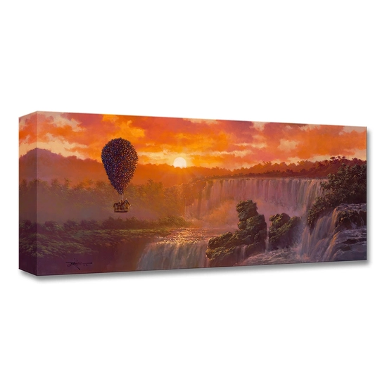 A World of Adventure by Rodel Gonzalez Disney Fine Art Release Gallery Wrapped Giclee On Canvas