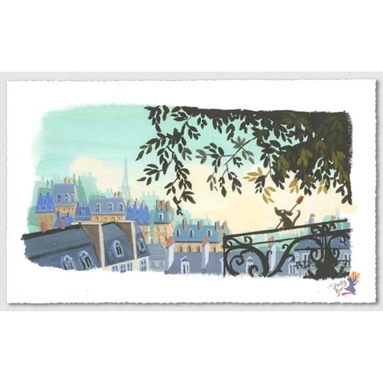 The Flavor of Paris Deluxe by Lorelay Bove Disney Fine Art Release Giclee On Paper