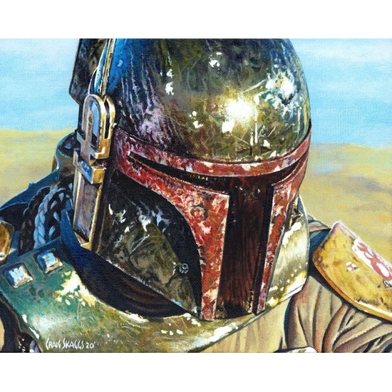 Battle Worn by Craig Skagg Disney Fine Art Release Giclee On Canvas