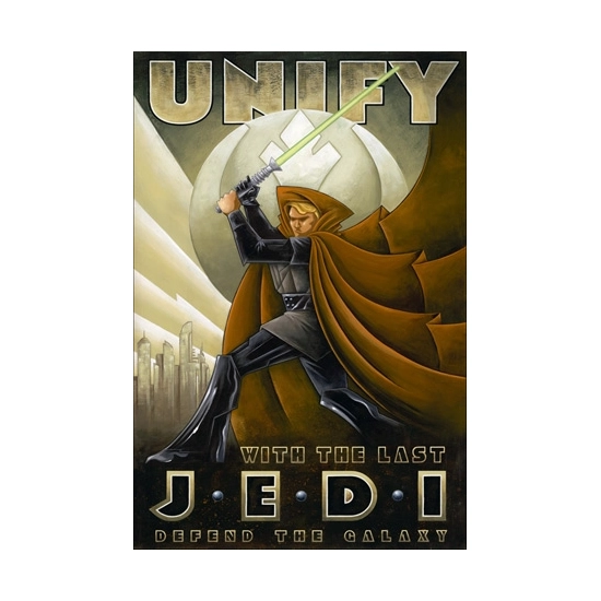 Unify From Lucas Films Star Wars by Mike Kungl Disney Fine Art Release Giclee On Canvas