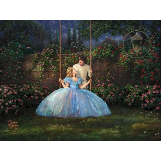 Dreams Come True by Thomas Kinkade Disney Disney Fine Art Release Giclee On Canvas