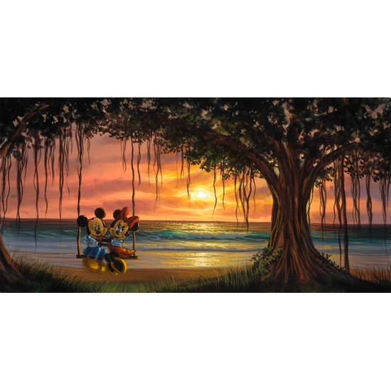 Banyan Swing by Walfrido Garcia Disney Fine Art Release Giclee On Canvas