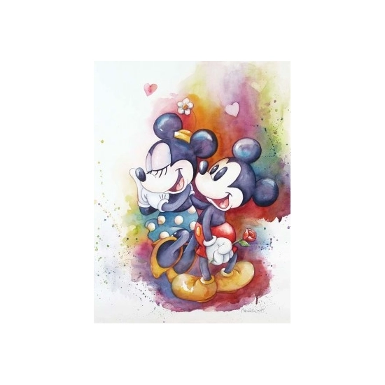 A Rose For Minnie by Michelle St Laurent Disney Fine Art Release Giclee On Canvas