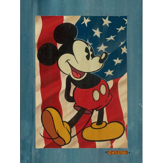 Red White And Blue Jeans by Trevor Carlton Disney Fine Art Release Giclee On Canvas