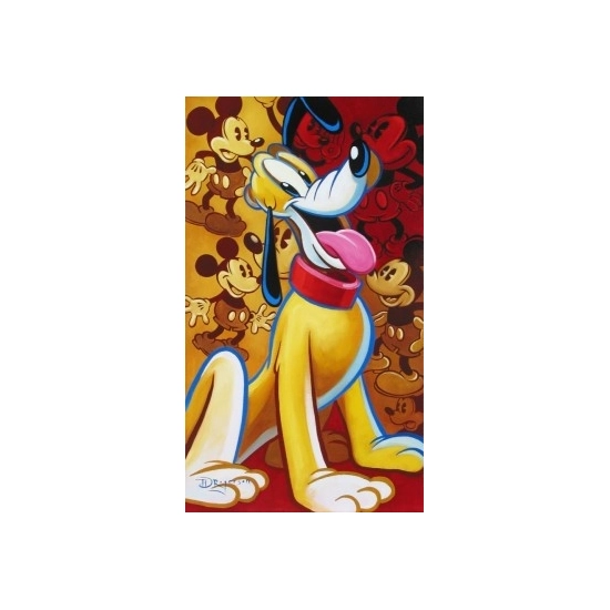 Dog Gone It by Tim Rogerson Disney Fine Art Release Hand-Embellished Giclee on Canvas