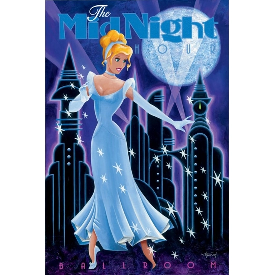 Midnight Hour by Mike Kungl Disney Fine Art Release Giclee On Canvas