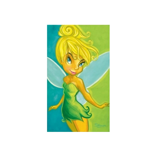 Totally Tink by Tim Rogerson Disney Fine Art Release Hand-Embellished Giclee on Canvas