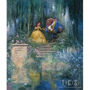 James Coleman For The Love Of Beauty Beauty And The Beast Giclee On Canvas