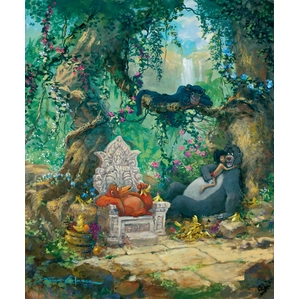 James Coleman I Wanna Be Like You The Jungle Book Giclee On Canvas