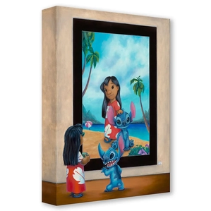 Denyse Klette The Art Of Being Friends Gallery Wrapped Giclee On Canvas