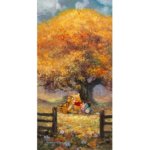 James Coleman Autumn Portrait Giclee On Canvas