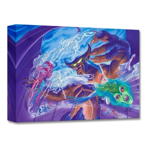 Alex Ross Disney Bald Mountain Gallery Wrapped Giclee On Canvas