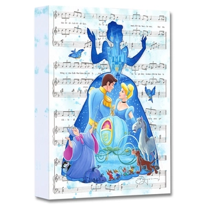 Tim Rogerson Bibbidi Bobbidi Boo From Cinderella Gallery Wrapped Giclee On Canvas