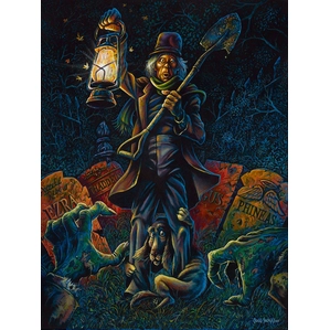 Craig Skagg The Caretaker Hand-Embellished Giclee on Canvas