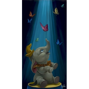 Jared Franco Dream to Fly From Dumbo Giclee On Canvas