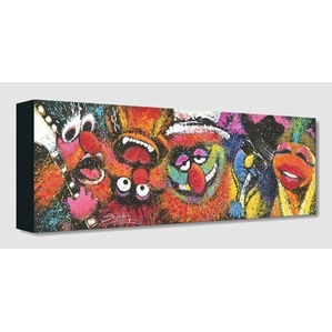 Stephen Fishwick Electric Mayhem From The Muppets Gallery Wrapped Giclee On Canvas