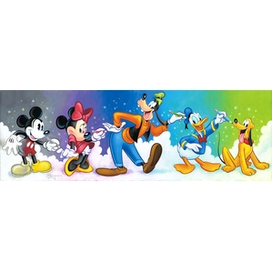 Tim Rogerson Friends by Design Mickey And The Gang Hand-Embellished Giclee on Canvas