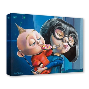 Craig Skagg Jack Jack and Edna Gallery Wrapped Giclee On Canvas