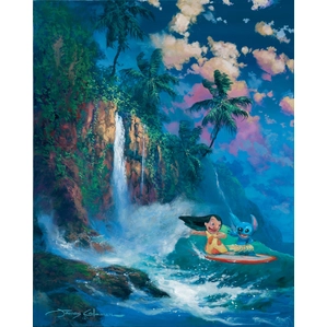 James Coleman Kauai Dream - From Disney Lilo and Stitch Giclee On Canvas