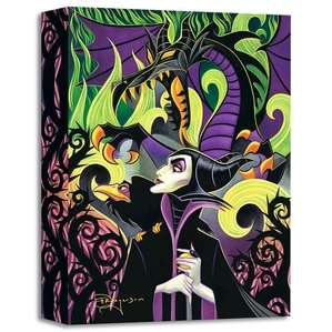 Tim Rogerson Maleficent's Fury From Disney Sleeping Beauty Gallery Wrapped Giclee On Canvas