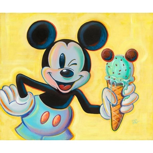 Dom Corona Minty Mouse From Mickey Mouse Giclee On Canvas