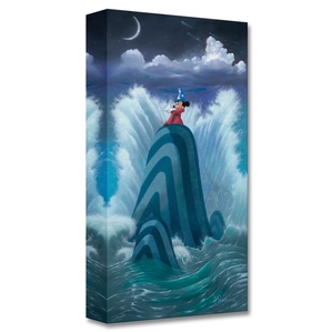 Michael Prozenza Wave Maker Gallery Wrapped Giclee On Canvas