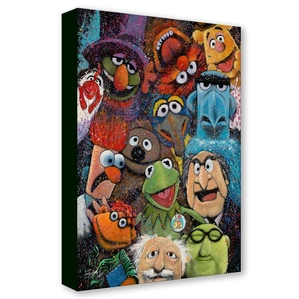 Stephen Fishwick The Muppet Show Gallery Wrapped Giclee On Canvas