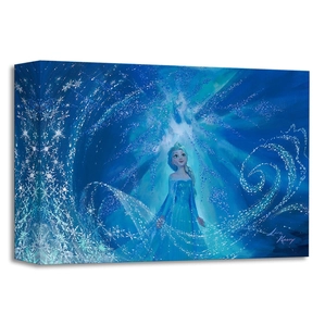 Lisa Keene One With the Wind and Sky From The Movie Frozen Gallery Wrapped Giclee On Canvas