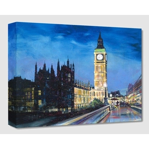 Stephen Fishwick Painting the Town From Mickey And Minnie Gallery Wrapped Giclee On Canvas