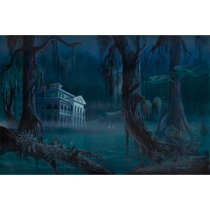 Michael Humphries Spirits in the Bayou Hand-Embellished Giclee on Canvas