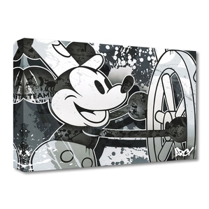 Arcy Steamboat Willie Gallery Wrapped Giclee On Canvas