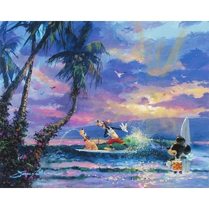 James Coleman Summer Escape Giclee On Canvas