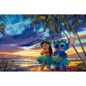 Stephen Fishwick Sunset Salsa From Lilo and Stitch Giclee On Canvas